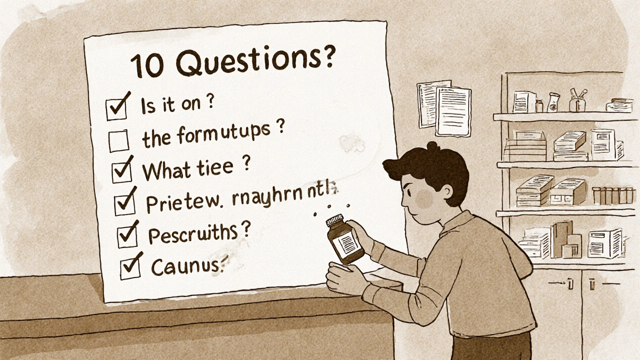 Prescription Insurance Coverage: 10 Essential Questions to Ask Your Plan