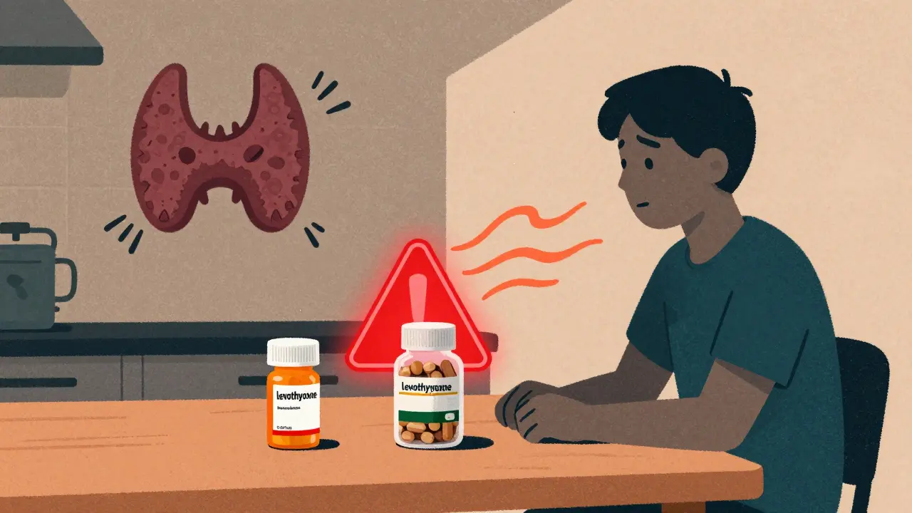 Ashwagandha and Thyroid Medications: The Hidden Risk of Over-Replacement