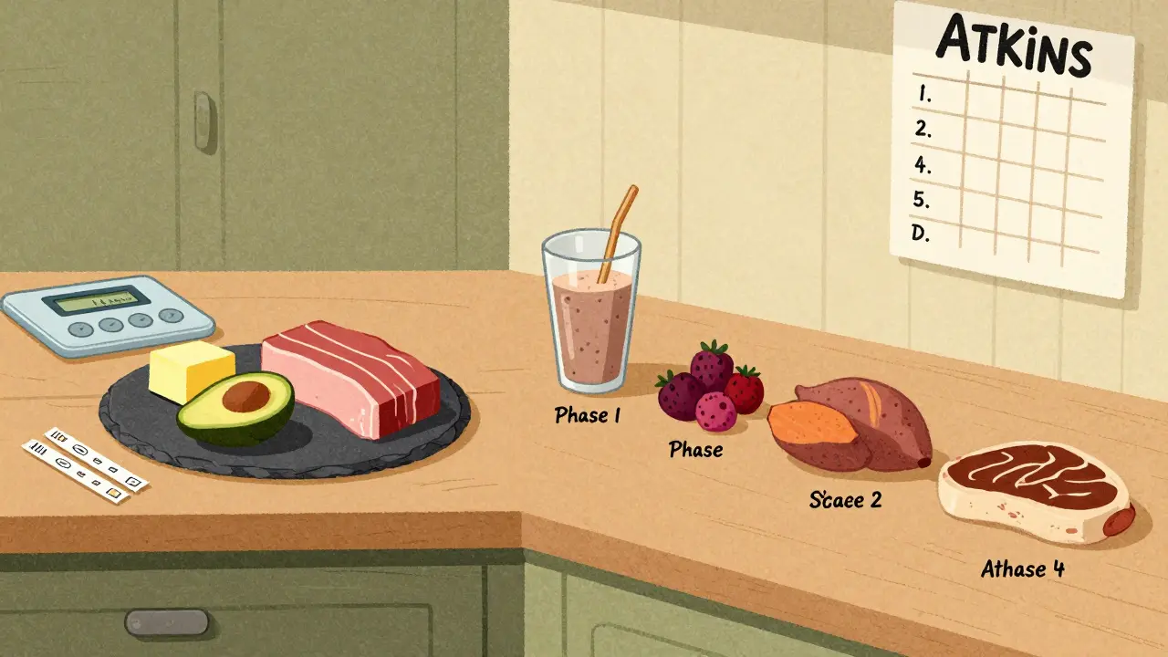 Low-Carb Diets: Ketogenic vs. Atkins Compared for Weight Loss