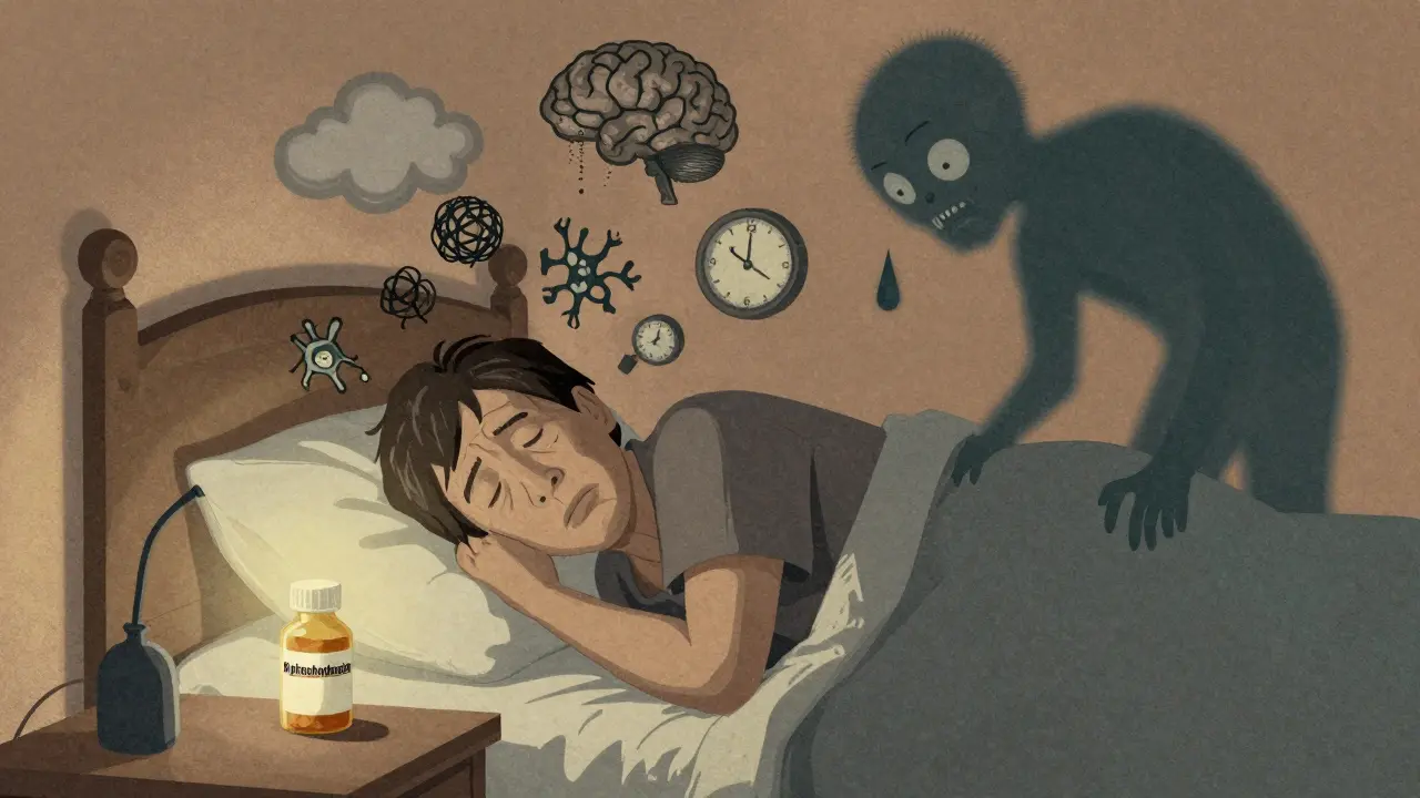 Nighttime Sleep Aids with Diphenhydramine: Risks and Safer Alternatives